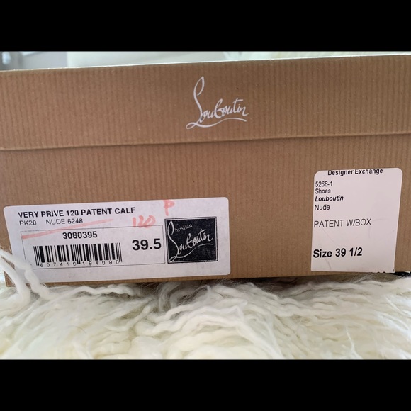 Christian Louboutin Very Prive 120 Patent Pump - Picture 13 of 13